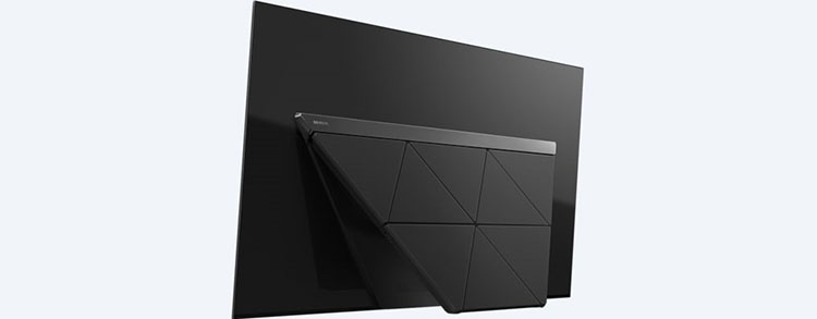 Sony XBR-65A9F OLED Ultra HD TV Rear View