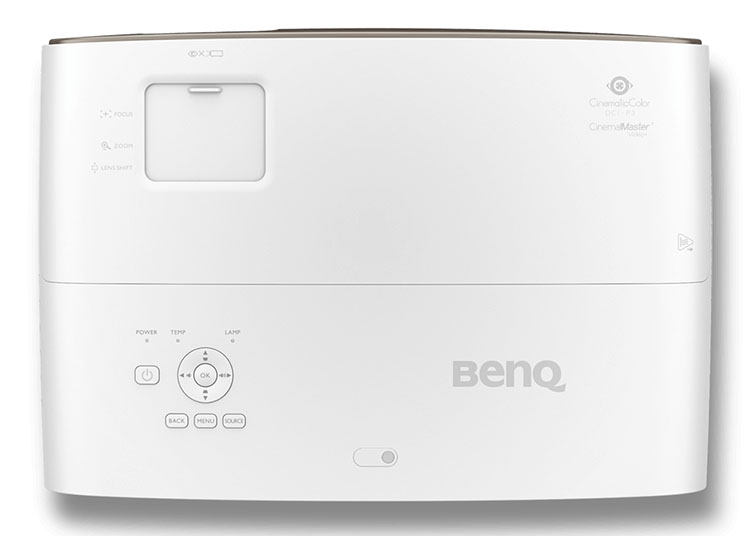 BenQ HT3550 Ultra HD DLP Projector Top