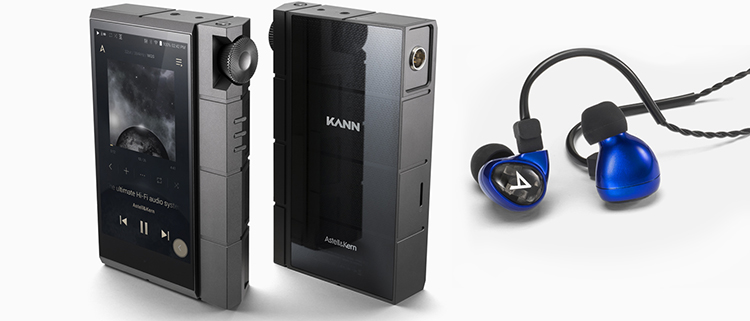 Astell & Kern KANN CUBE Portable Digital Audio Player and Billie Jean IEM