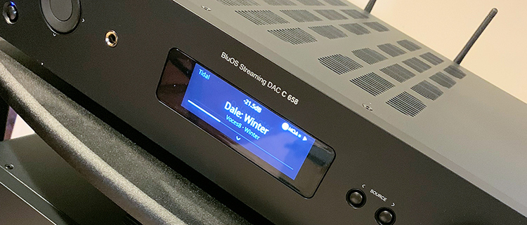 C 658 Streaming DAC Front