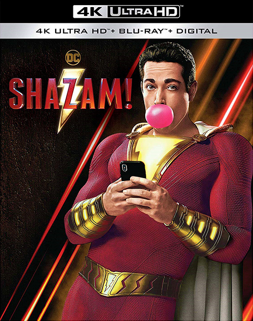 SHAZAM! 4K Movie Cover