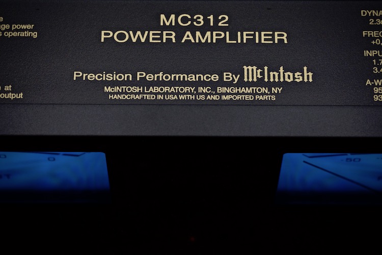 MC312 Power Amplifier