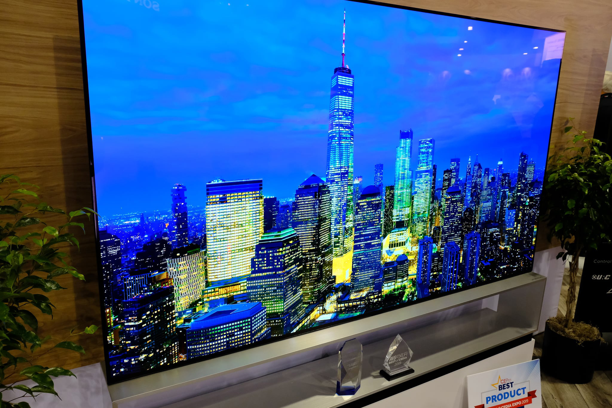 LG 8K OLED TV at CEDIA 2019