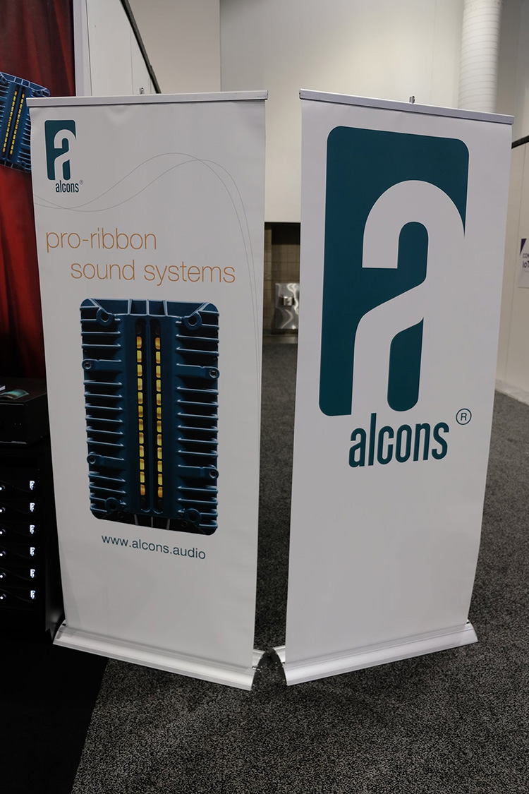 Alcons Audio Pro-Ribbon Sound System CEDIA 2019