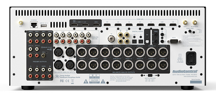 AudioControl Maestro X9 Back