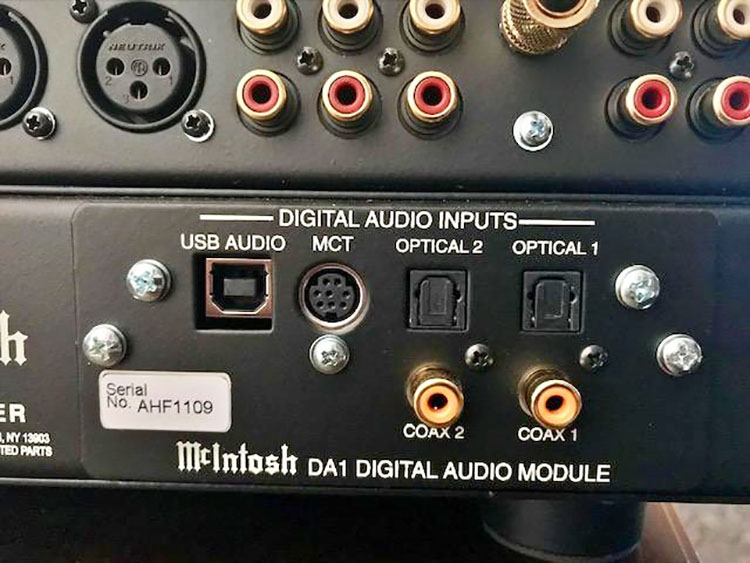 McIntosh C49 Stereo Preamplifier DA1 Module
