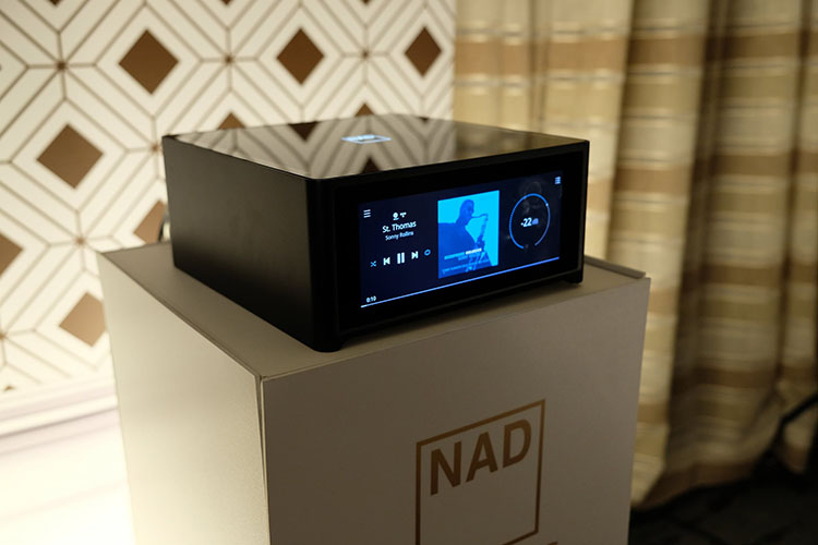 NAD M10 BlueOS Streaming Amplifier Closeup