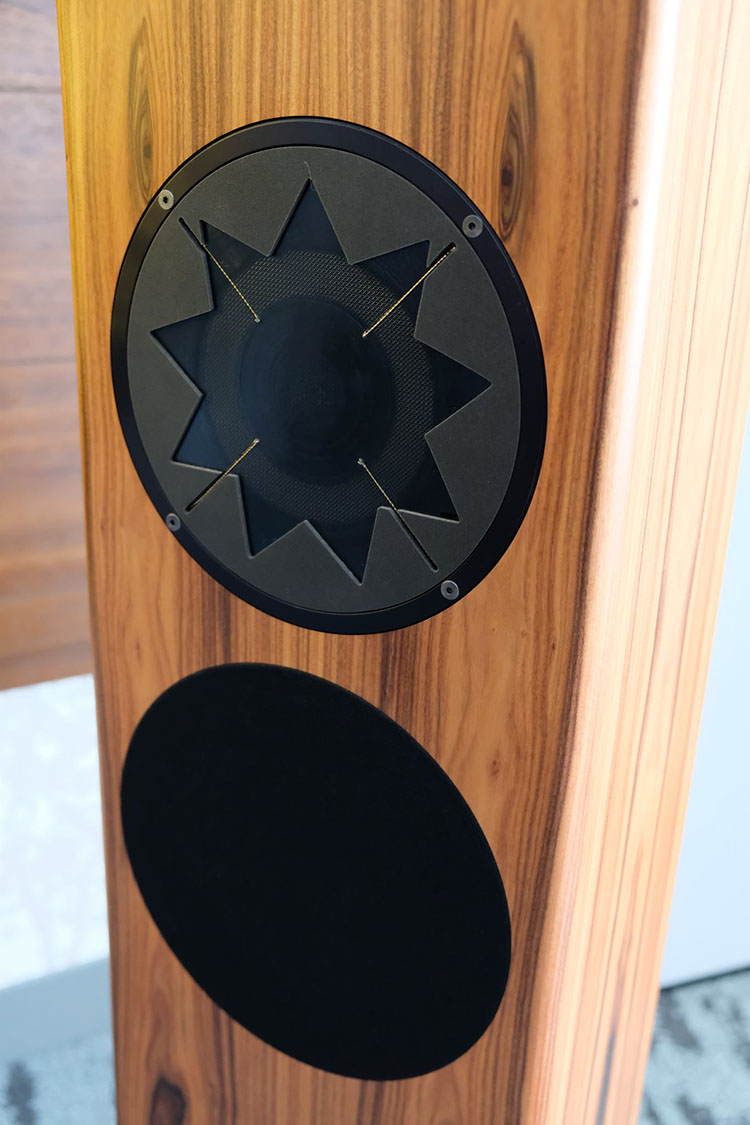 Manger Audio Speakers at RMAF Closeup