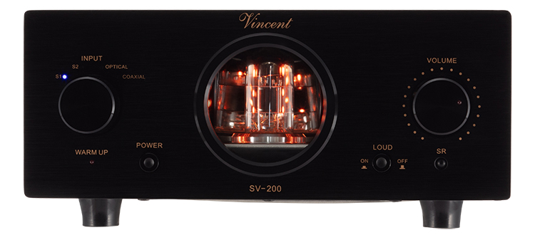 Vincent Audio SV-200 Integrated Hybrid Amplifier Combines Analog and