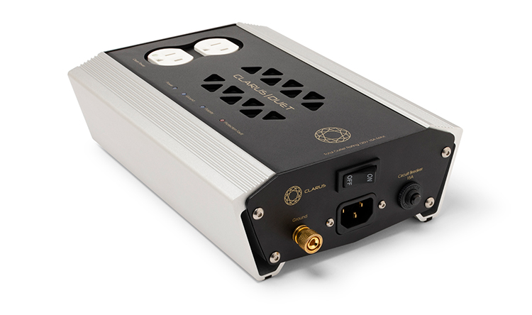 Clarus Duet Power Conditioner angled view