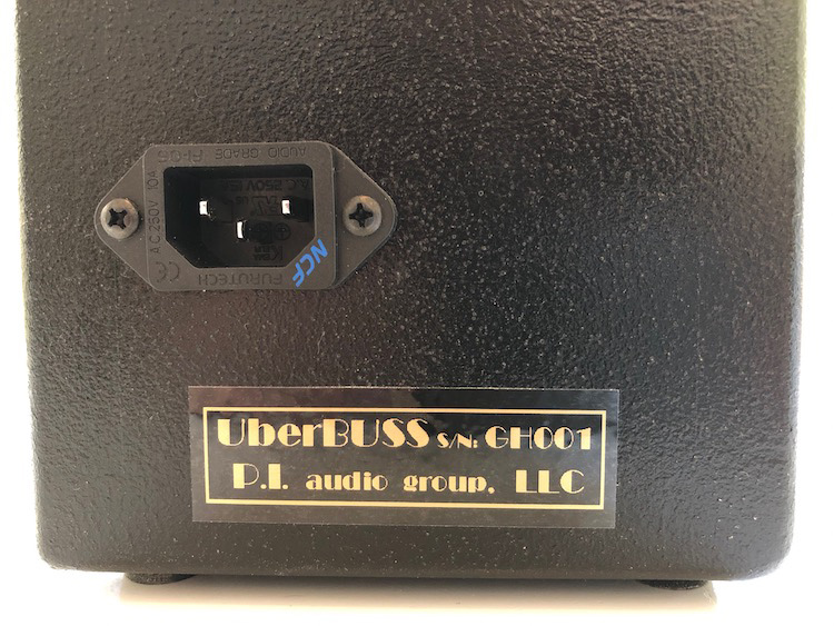 P.I. Audio Group UberBUSS Power Conditioner Back