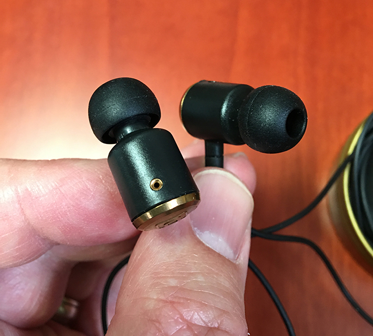 Periodic Audio Beryllium In-Ear Monitor In Hand