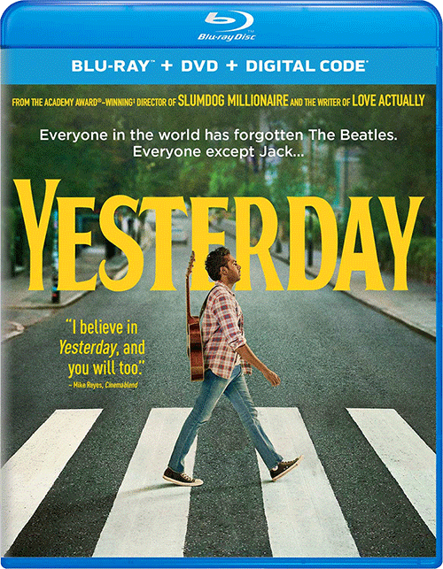 Yesterday- Blu-ray Movie Cover