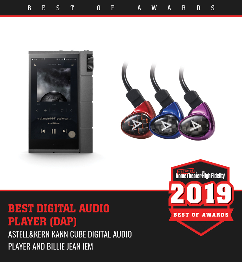 Astell&Kern KANN CUBE Digital Audio Player and Billie Jean IEM