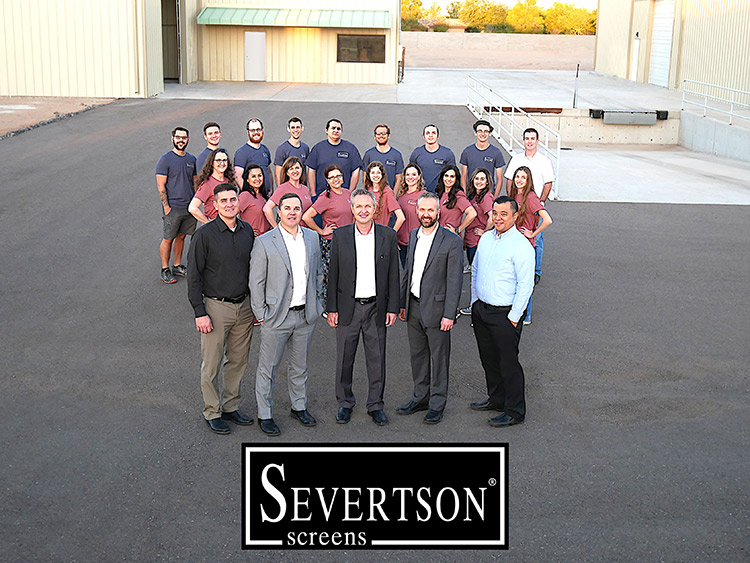 Severtson Screens Old Company Photo