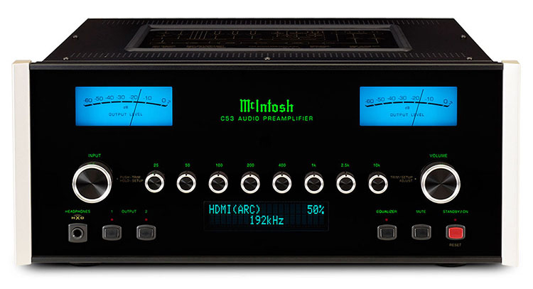 McIntosh C53 Stereo Preamplifier Preview