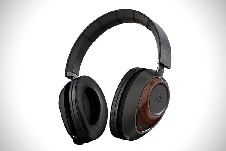 GrapheneQ Headphones Brown and Black