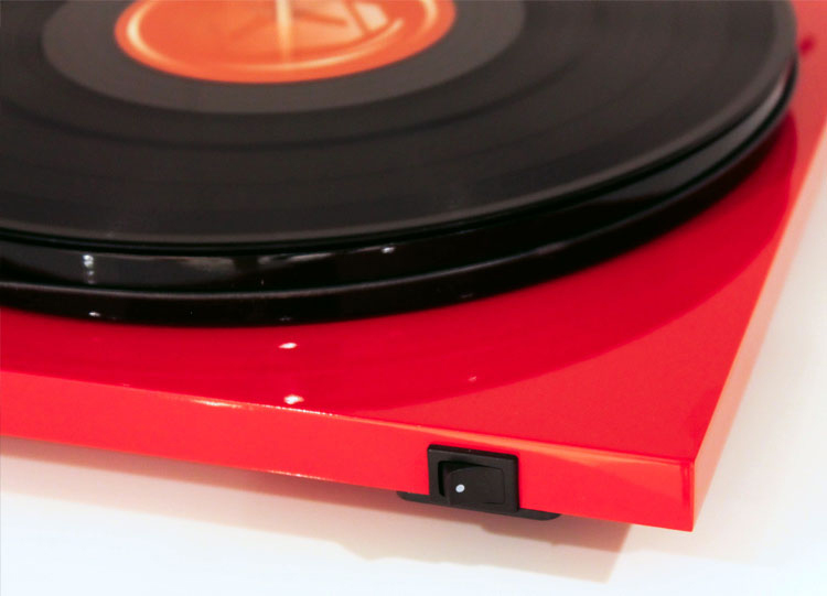 Pro-Ject Essential III Turntable Power Button