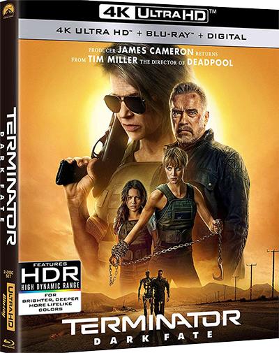 Terminator: Dark Fate- 4K UHD Blu-ray Cover