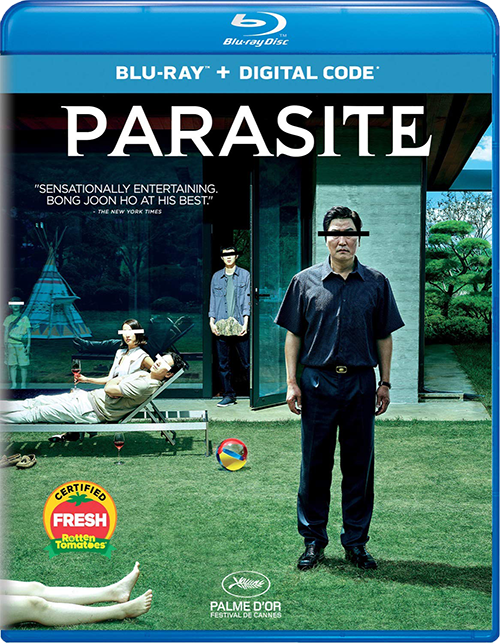 Parasite BluRay Cover