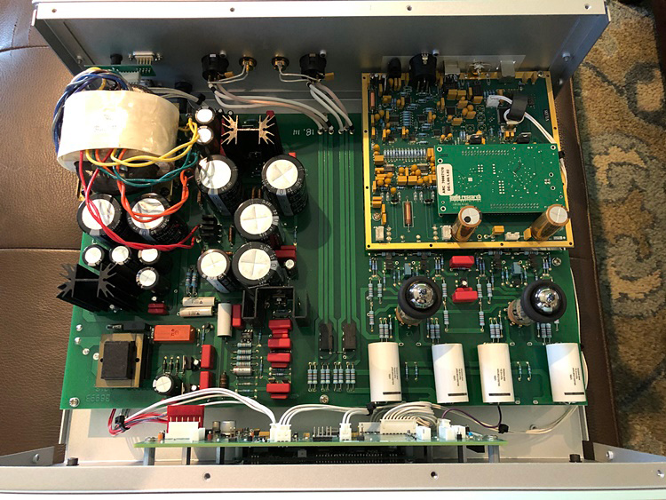 Inside Audio Research DAC 9 Tube DAC