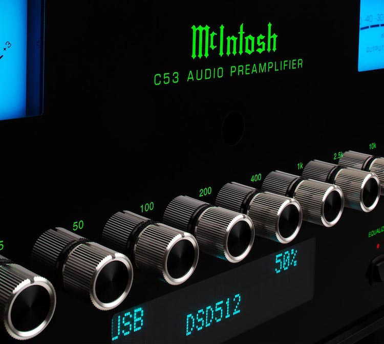 McIntosh C53 Stereo Preamplifier Equalizer