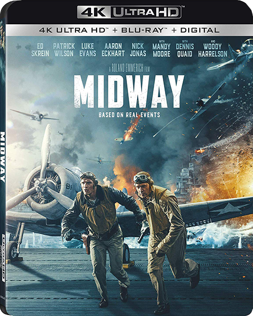 Midway 4K UHD Blu-ray Movie Cover