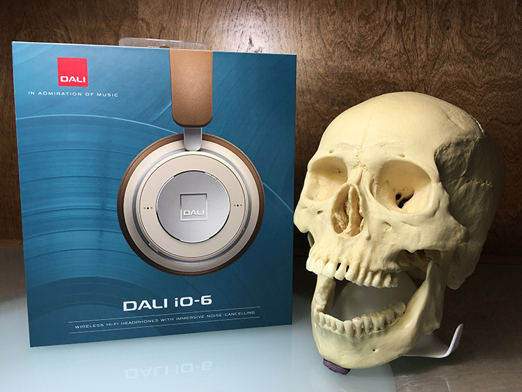 DALI IO-6 Packaging, Skull is happy!