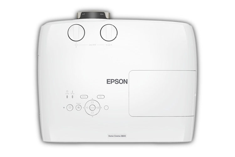 Epson Home Cinema 3800 4K PRO-UHD Projector Top