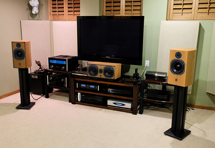 ATC 5.1 Home Theater Speaker System setup