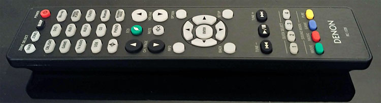Denon AVR-X3600H infra-red remote control