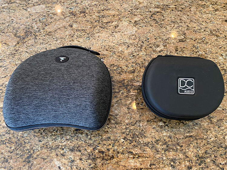 AEON 2 in its case on the right with a Focal Headphone case on the left