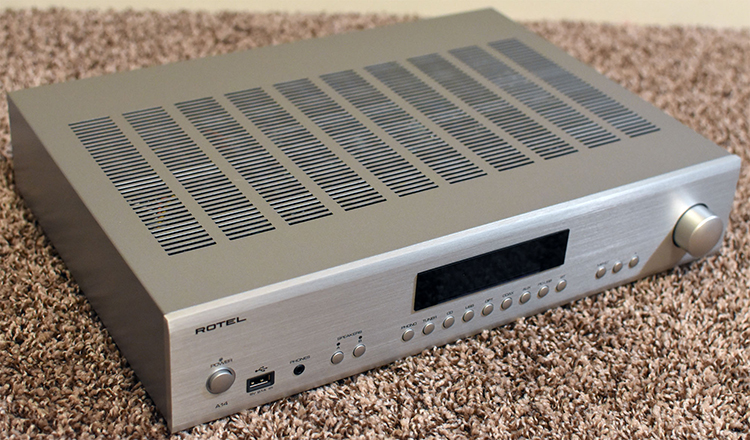 Rotel A14 Integrated Amplifier Front