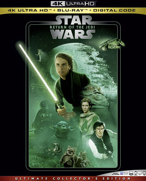 Star Wars: Return Of The Jedi movie cover