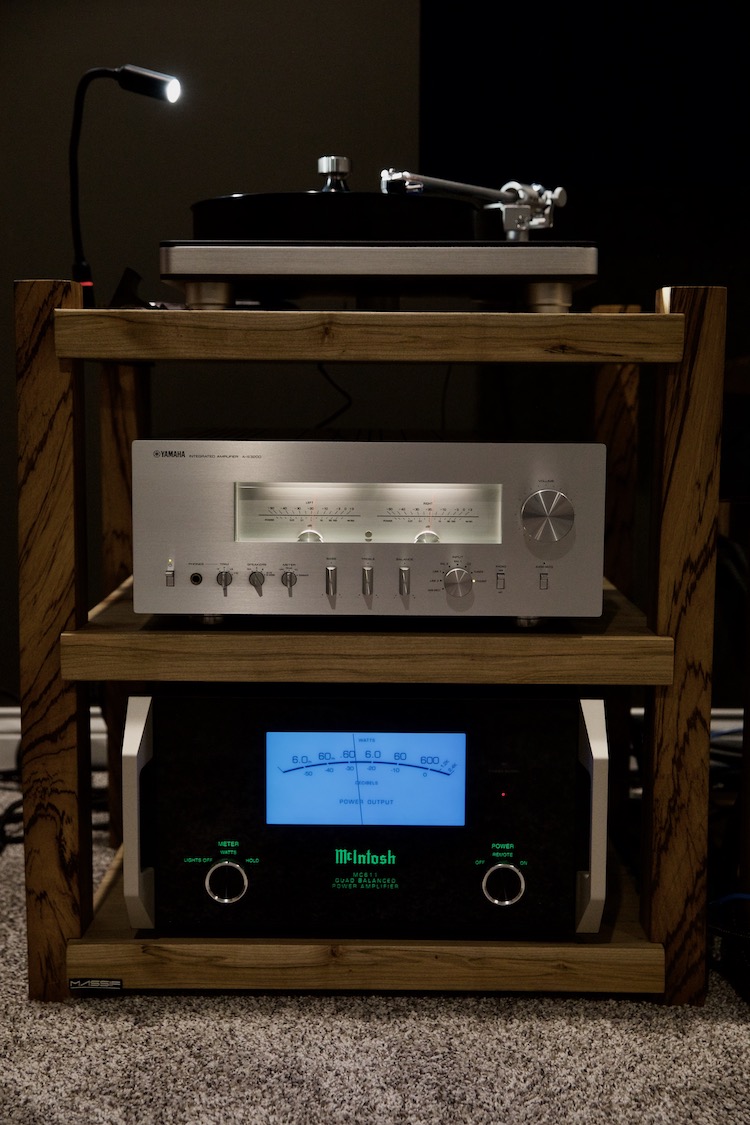 A-S3200 Integrated Amplifier Meters