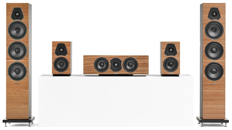 Set of speakers in the Lumina collection