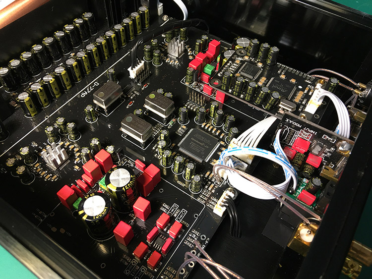 Inside of the Audio-gd AS-1 DAC