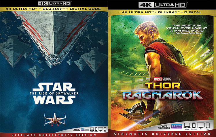LG 65GX OLED Ultra HDTV More UHD Blu-rays, Star Wars: Rise of Skywalker and Thor: Ragnarok