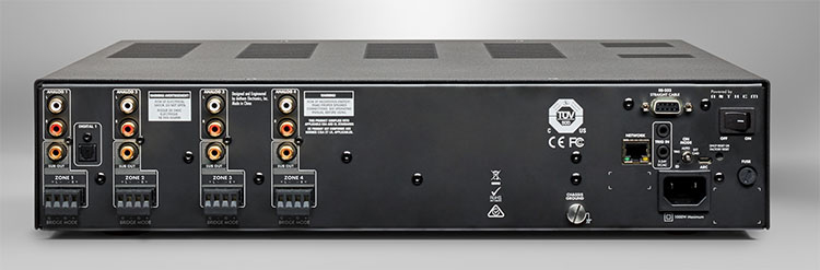Anthem MDX-8 Distribution Amplifier Back Panel