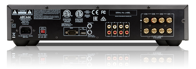 ARCAM PA410 Power Amplifier Back