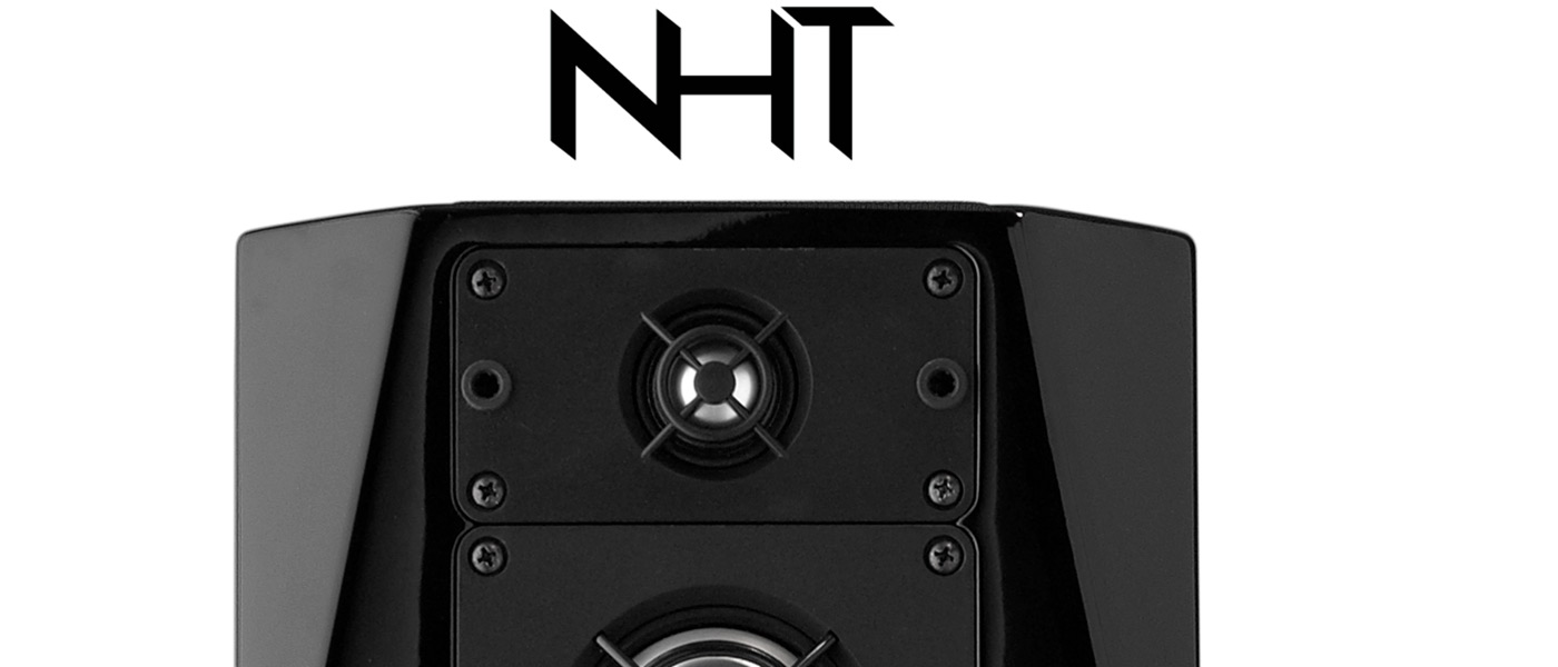 人気商品 NHT Media Series Slim Center Channel Speaker High Gloss Black by  Audio