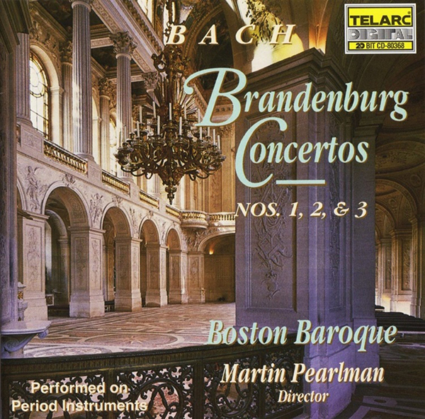 Bach Brandenburg Concertos/Boston Baroque Album Cover