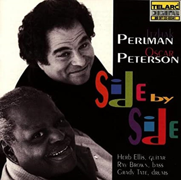 Side By Side Itzhak Perlman, Oscar Peterson Album Cover