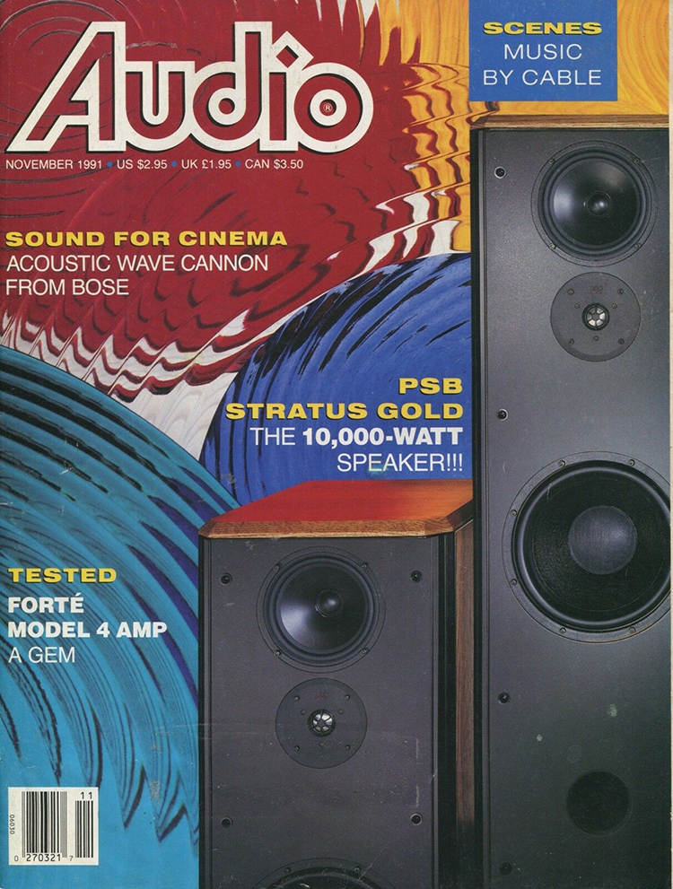 1991 Audio Magazine Cover