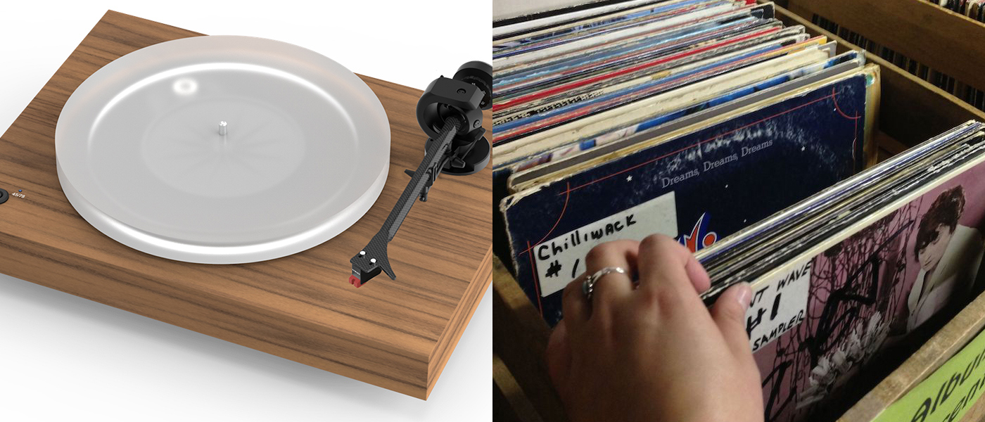 Turn Table and Vinyls
