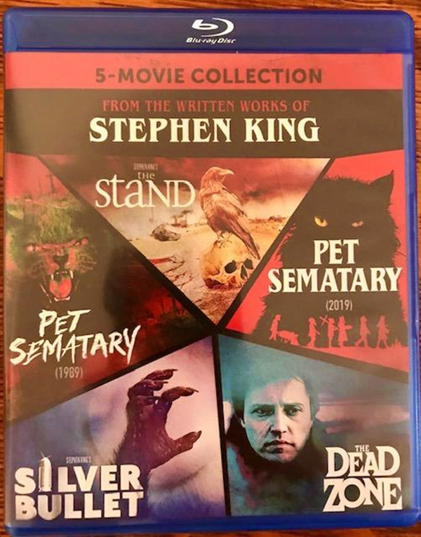 Stephen King 5 Movie Blu-Ray Collection