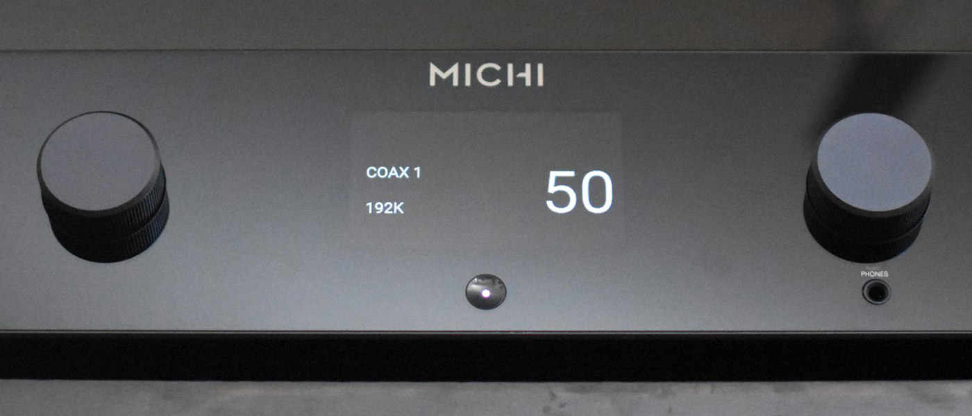 Rotel Michi X3 Integrated Amplifier Closeup