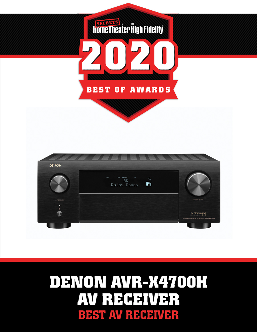Denon AVR-X4700H AV Receiver