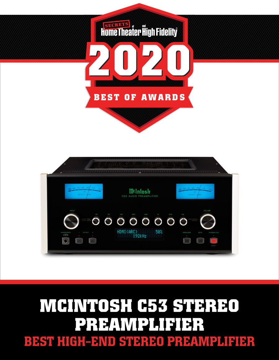 McIntosh C53 Stereo Preamplifier