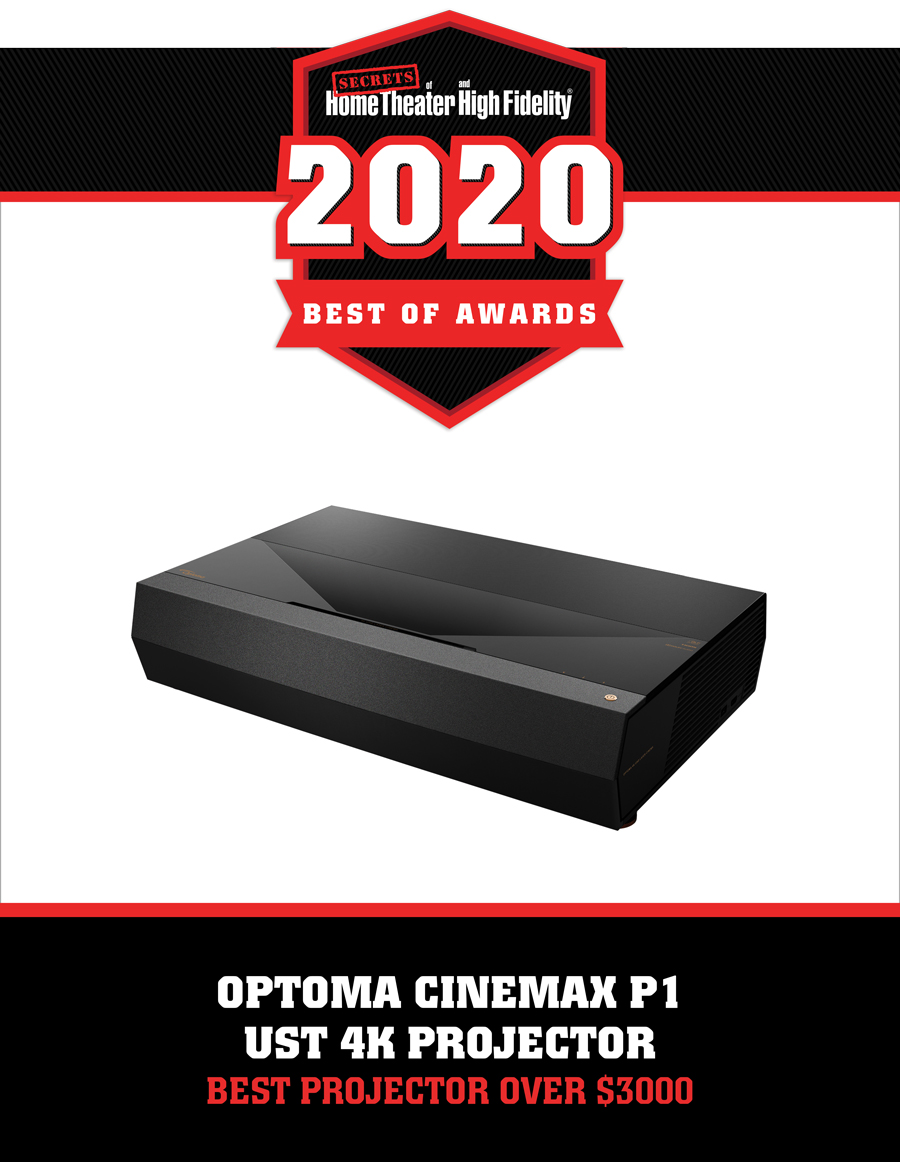 Optoma CinemaX P1 UST 4K Projector